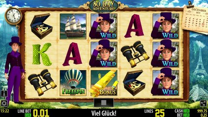 80 Day Adventure HD ilmainen kasino kolikkopeli World Match Video Esikatselu