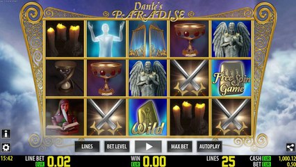 Dante Paradise HD ilmainen kasino kolikkopeli World Match Video Esikatselu