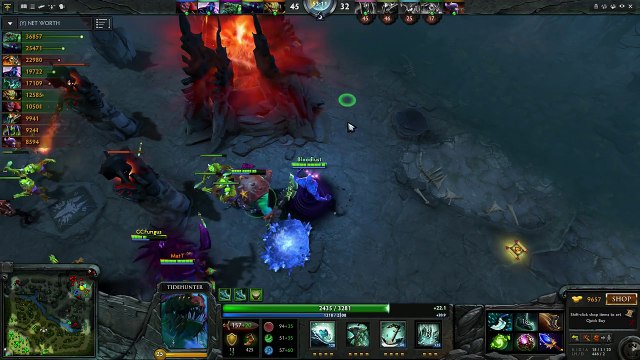 LH446! Tide Hunter Mid by Miracle- Ranked Match - Dota 2 RedArchon_99