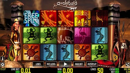Archibald Africa HD ilmainen kasino kolikkopeli World Match Video Esikatselu