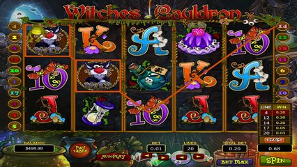 Witches Cauldron ilmainen kasino kolikkopeli Topgame Video Esikatselu