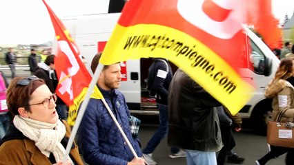 Compiègne : manifestation contre la loi Travail