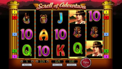 Scroll of Adventure ilmainen kasino kolikkopeli SoftSwiss Video Esikatselu