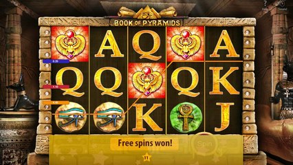 Book of Pyramids ilmainen kasino kolikkopeli SoftSwiss Video Esikatselu