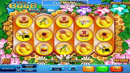 The Bees Buzz ilmainen kasino kolikkopeli SkillOnNet Video Esikatselu