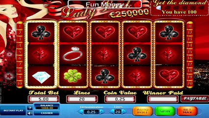 Lady Luck ilmainen kasino kolikkopeli SkillOnNet Video Esikatselu