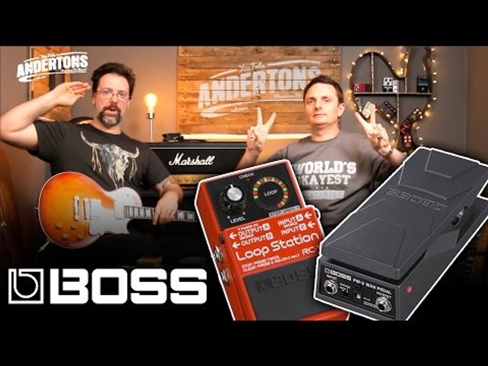 Boss PW3 Mini Wah & Boss RC1 Looper