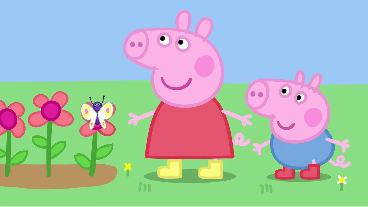 Peppa Pig - Peppa And The Butterfly (clip)