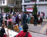 Sur aileleri ile dayanışma için kermes düzenlendi