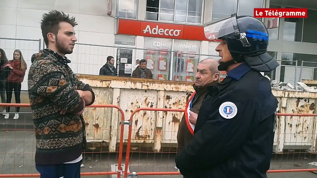 Saint-Brieuc. La manifestation contre la loi Travail dispersée par la force