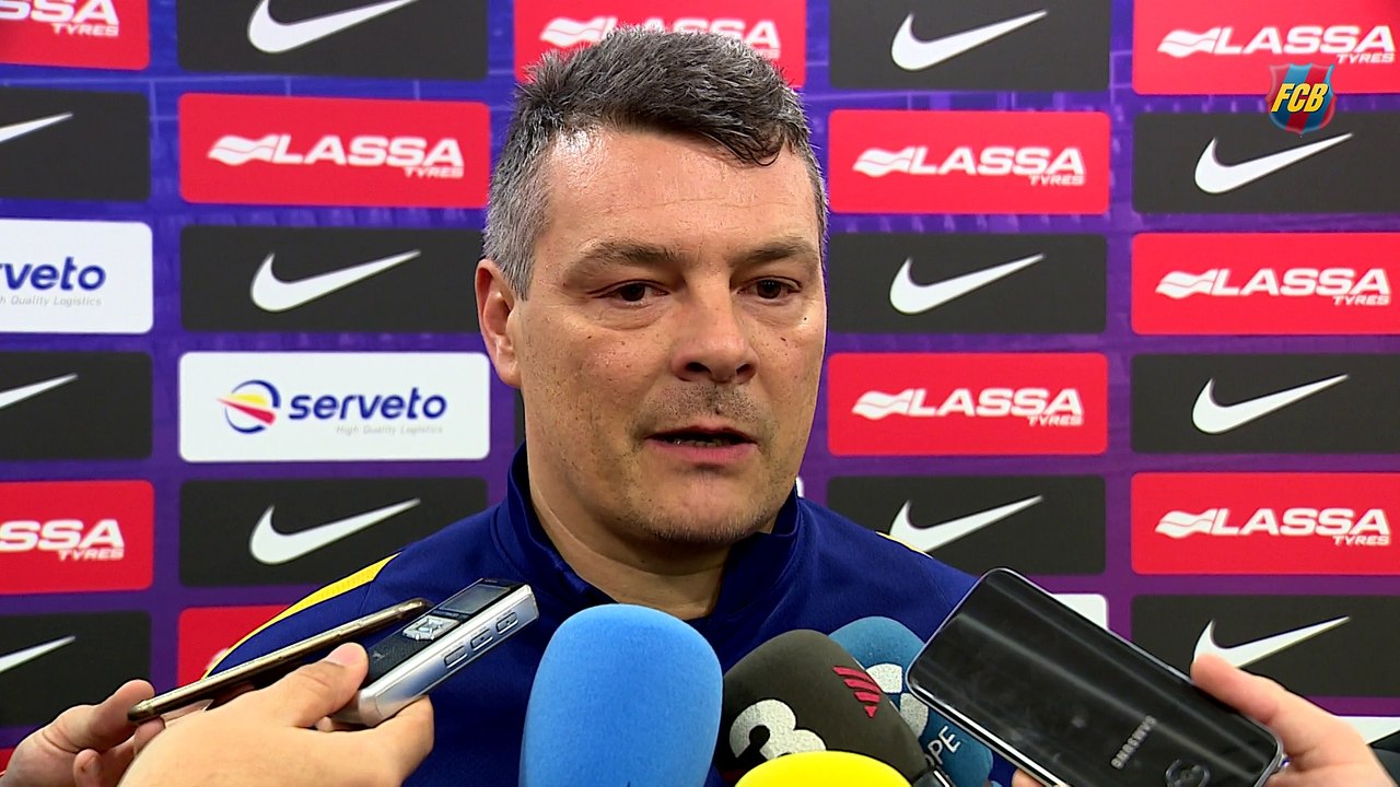 FCB Handbol: Xavi Pascual previa FCB Lassa-THW Kiel (ESP)