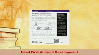 Download  Head First Android Development  Read Online