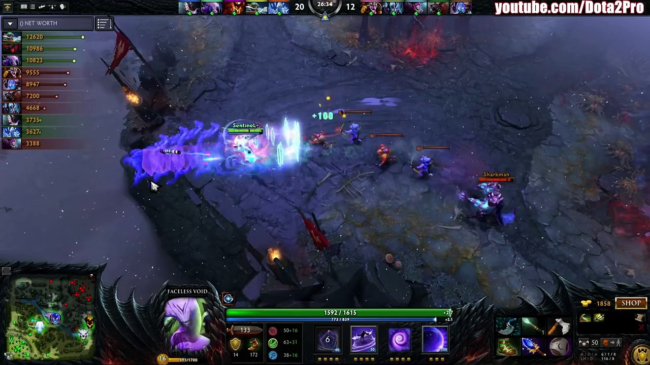 Miracle- Faceless Void Offlane Pro Gameplay - NEW META - Dota 2 MMR_49