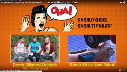 Ronaldo Kadar Zıplayıp Topa Kafa Atmayı Denedik