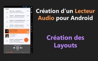 [Android] Tuto Player Audio - Création des Layouts