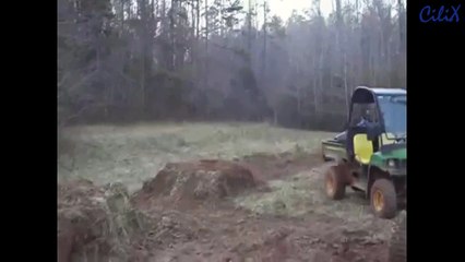 Dirt bike jump crash