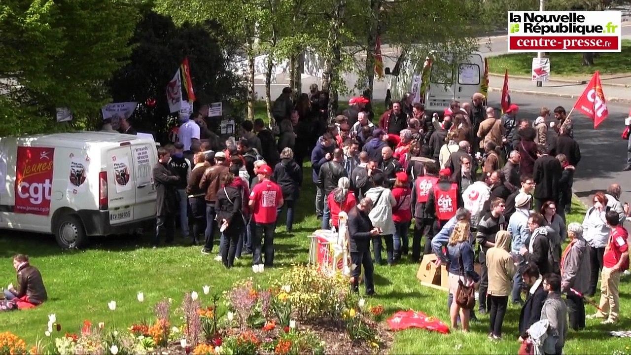 VIDEO. Poitiers. Manifestation contre la loi Travail