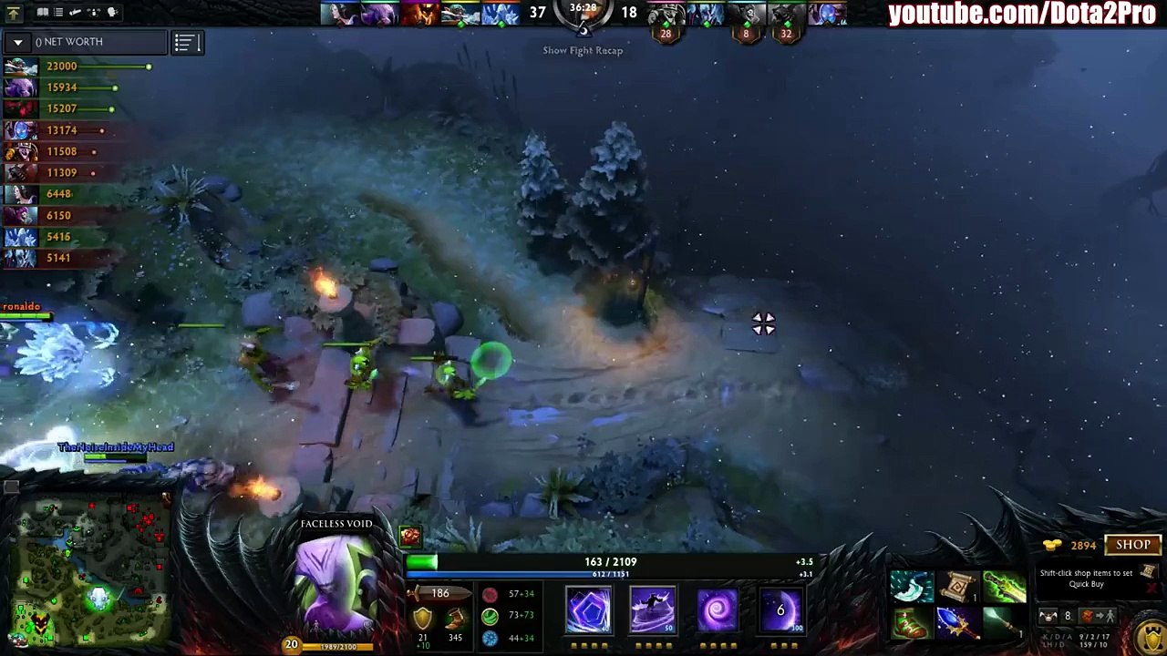 Miracle- Faceless Void Offlane Pro Gameplay - NEW META - Dota 2 MMR_66