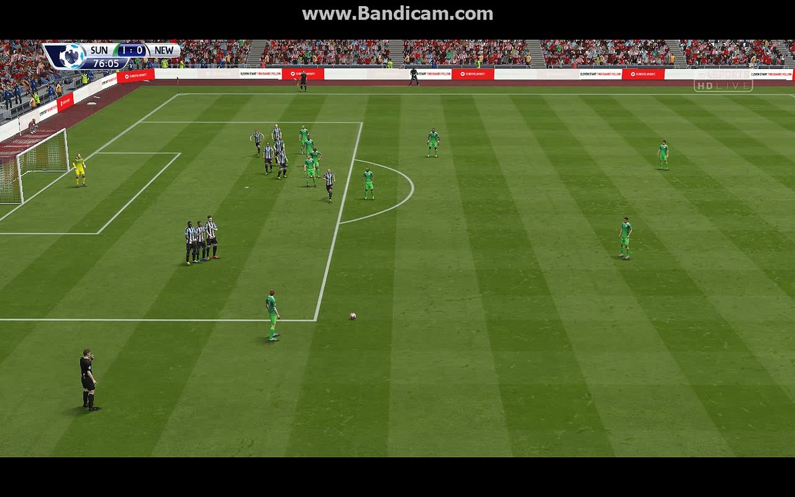 BPL 8 Тур. Сандерленд - Ньюкасл. 2:0. Larsson, 77'
