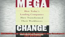 READ book  MEGACHANGE How Todays Leading Companies Have Transformed Their Workforces  FREE BOOOK ONLINE