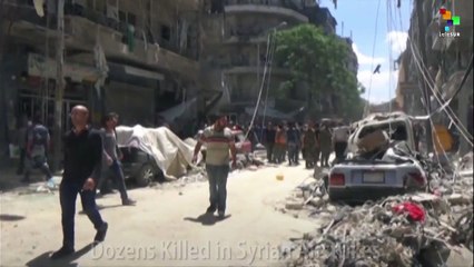 Dozens Killed in Syrian Airstrikes