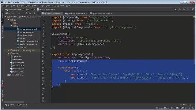 Angular 2 for Beginners - Tutorial 8 - Passing Data to Components