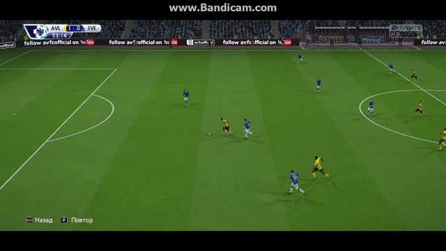 BPL 8 Тур. Астон Вилла - Эвертон. 2:0. Agbonlahor, 54'