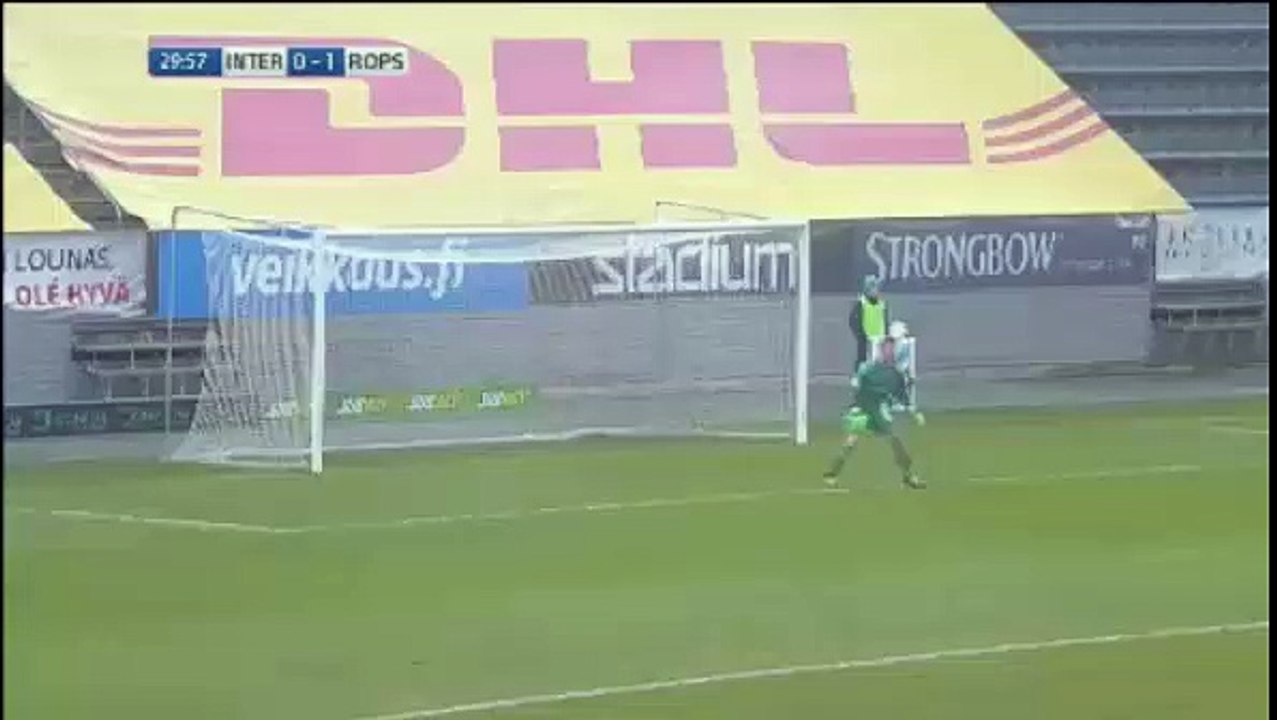 Taylor GOAL (0-1)  Inter Turku vs RoPS (2016.04.28)