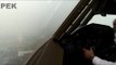 Landing in Beijing Smog, Through a Pilot's Eyes