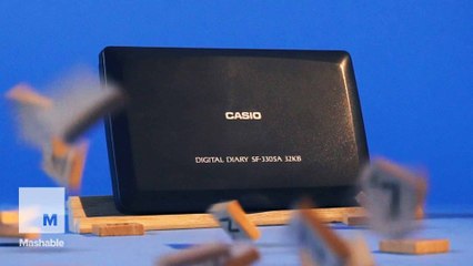 Forget notepads, this digital diary was all the rage in the '80s