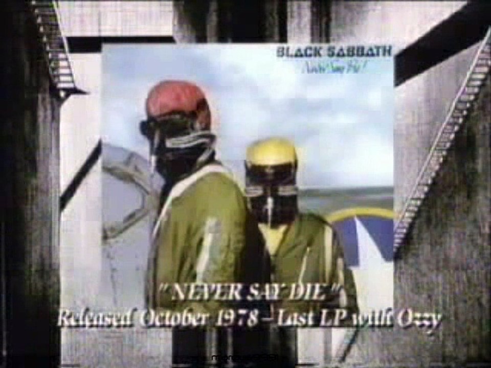 Black Sabbath - Never Say Die (TOTP 1978)