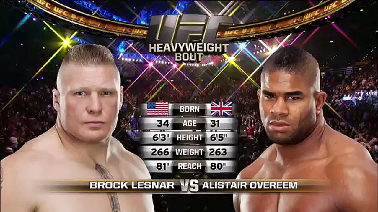 Wwe Divas  Free Style Fight- Alistair Overeem vs Brock Lesnar 25th april 2016