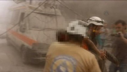 Rus Savaş Uçakları Halep'i Bombaladı