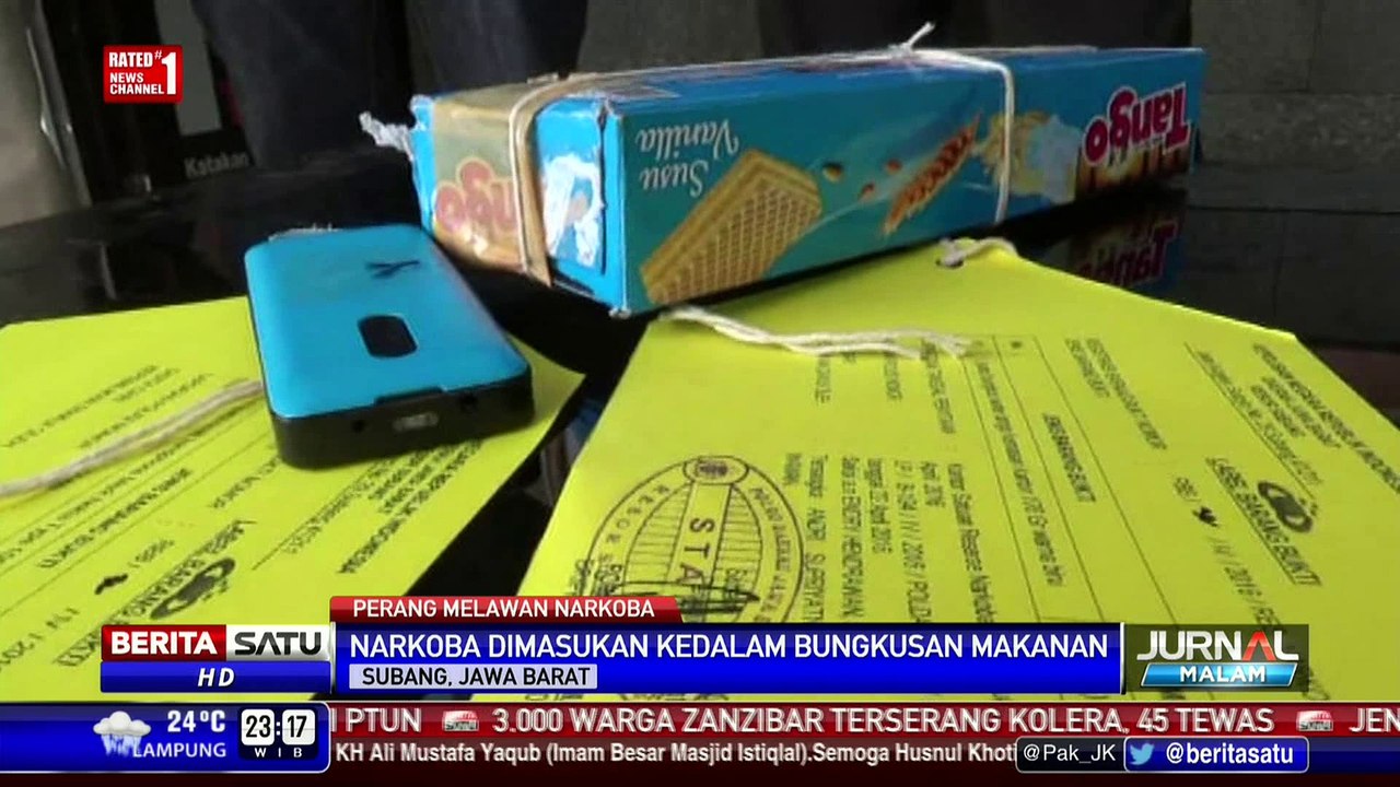 Penyelundupan Shabu ke Lapas Subang Terbongkar