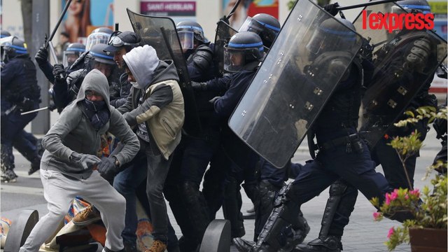 Loi Travail: images de guérilla urbaine dans plusieurs villes de France