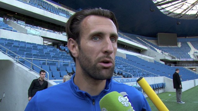 Avant HAC - Nîmes, interview de Ghislain Gimbert