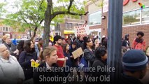 Protesters Denounce Police Shooting of 13 Year Old