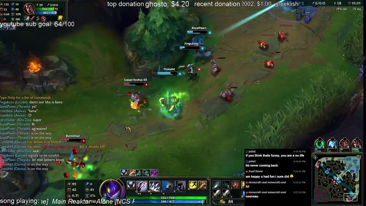 League of Legends euw  diamond 5 jungle time to learn kha'zix :) (79)