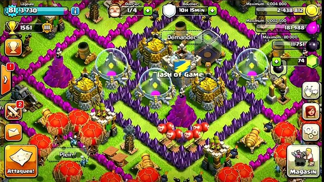 Clash Of Clans-Guerre des clans #2 (Clash Of Gamers vs Siera 117)