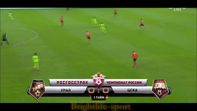 Урал - ЦСКА Москва 0-3 (28 апреля 2016 г, Чемпионат России)