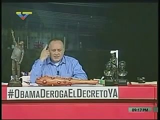 Diosdado Cabello advirtió que no aceptaran firmas planas