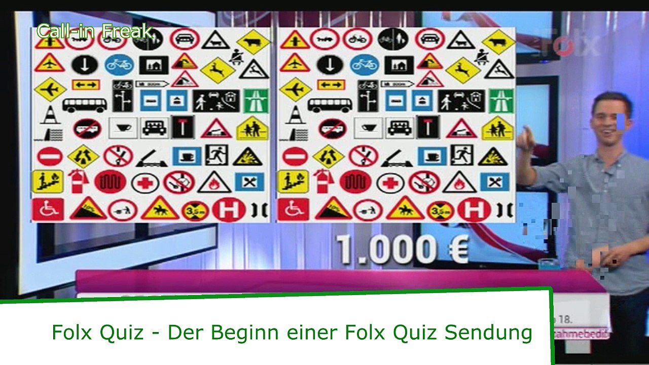Folx Quiz - Der Beginn einer Folx Quiz Sendung