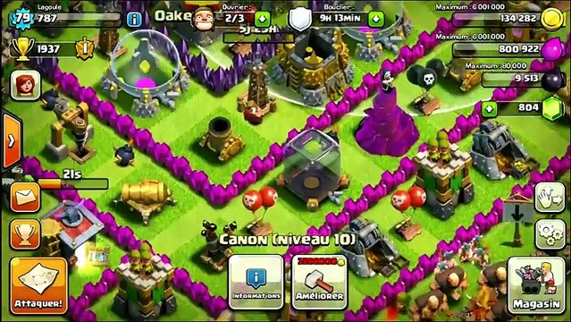 [TUTO] Clash Of Clans-Comment créer un village de rush pour HDV 8 [FR]