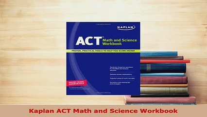 PDF  Kaplan ACT Math and Science Workbook Read Online