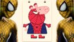 Spider Pig is Giving Birth Daddy Spider Pig fluster! Peppa pig and Spiderman