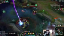 Bjergsen SICK Gangplank TRIPLEKILL - League of Legends