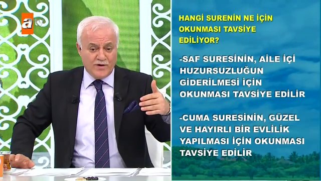 Hangi surenin ne için okunması tavsiye ediliyor? - atv