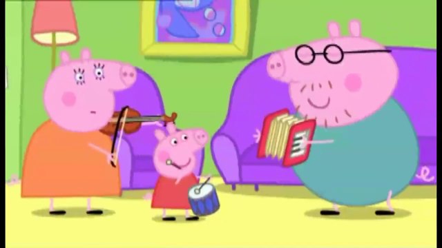 Peppa Pig Toys Compilation ~ Musical Instruments - Babysitting