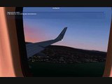 Boeing 737-700 aterrizaje cd mexico pista 23 izquierda vista  ventanilla