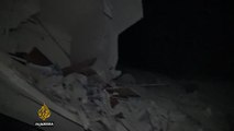 Dozens killed in wave of air strikes in Syria’s Aleppo